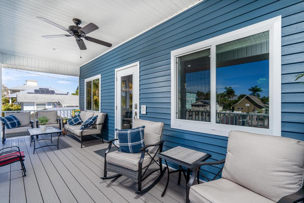 Beautiful New Build Private Pool Home On The North End Of Fort Myers Beach! Home Bagian luar foto